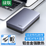 绿联 USB3.0移动硬盘盒2.5/3.5英寸Type-C固态硬盘盒 适用SATA串口台式机笔记本电脑固态机械SSD外置盒 Type-C3.1款【6Gbps合金款】