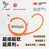 CANDYSIGN制糖工厂雷电5数据线USB4全功能240W快充Type-C苹果iPhone18/17/16细雳线16K视频投屏线快充线