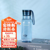 乐扣乐扣（LOCK&LOCK）Tritan塑料杯ECO BOTTLE便携男女小口提手杯子350ML蓝色ABF663BLU