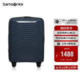 新秀丽（Samsonite）行李箱28英寸拉杆箱简约大波浪旅行箱包KJ1深蓝色托运密码箱