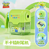 迪士尼（Disney）小学生削笔机 简约手摇铅笔削笔刀/卷笔刀/转笔刀 儿童便携削笔器 三眼仔A74016-T3X