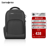 新秀丽（Samsonite）电脑包双肩包商务背包笔记本包休闲都市36B*09010黑色15英寸