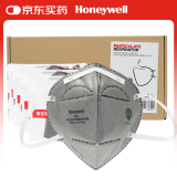 霍尼韦尔（Honeywell）KN95活性炭口罩H950防雾霾装修异味飞沫工业粉尘耳戴25只/盒