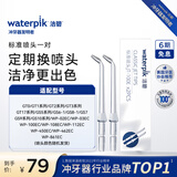 洁碧（Waterpik）冲牙器洗牙器洁牙器水牙线 喷头配件 标准喷头JT-100E 2支喷头