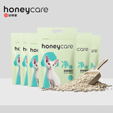 HONEYCARE好命家 好命天生净味豆腐猫砂6L（2.6Kg）*6袋 原味玉米植物猫砂