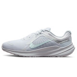 耐克NIKE女跑步鞋QUEST5 运动鞋DD9291-100白灰38.5