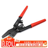 伊莱科（ELECALL）压线钳（0.5-6mm²）裸端子电缆冷压端子钳快速多功能电工HD-6L