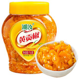 湘汝黄贡椒 调味品 下饭菜蒜蓉剁辣椒调味酱湖南特产 750g瓶装