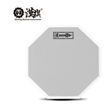 汉（HUN）10寸哑鼓套装架子鼓初学哑鼓垫汉牌练习打击板 灰色10寸