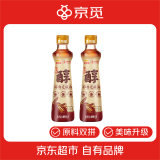 金龙鱼X京觅醇香芝麻香油400ml 【双支装】 融合黑白芝麻营养健康