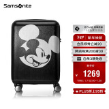 新秀丽（Samsonite）行李箱25英寸拉杆箱迪士尼米奇扩容旅行箱AF9黑色托运密码箱