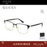 古驰（GUCCI）光学眼镜男女经典显脸小金属方形全框近视眼镜架礼物GG0756OA-002