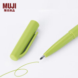 无印良品（MUJI）签字笔 914184 文具 口袋笔彩色记号笔NBC88A0S 莺黄色 1