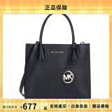 迈克.科尔斯（MICHAEL KORS）女包 新品女士简约时尚单肩斜挎手提包 牛皮革黑色35S1GM9M2L 礼物