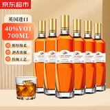诺卡庄园英国进口威士忌洋酒 苏格兰40度原酒进口可乐桶鸡尾酒基酒700ml 6瓶整箱装（热卖）