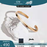 丹尼尔惠灵顿（DanielWellington）dw手镯男女 经典开口情侣手镯时尚饰品 生日礼物送女友 玫瑰金大号 DW00400001