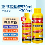 备能（BEINENG）鱼药亚甲基蓝溶液鱼用鱼缸杀菌消毒水质净化剂鱼身烂尾烂肉水霉病