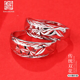 老银匠s925银耳圈银女士银耳环饰品银耳圈女送女友送妈妈生日礼物