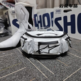 行后意大利a星摩托车斜挎防雨水骑行腰包休闲摩旅KTM公路机车装备包 白色