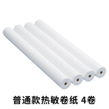 凌龍A4热敏纸官方打印纸210mm家用便携错题打印机打印试卷专用纸热敏打印纸A4速干纸折叠纸卷纸三年纸 【卷纸】经济特惠A4热敏纸210x30mm 4卷