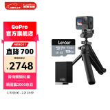 GOPRO HERO11 Black防抖运动相机 5.3K防水照相机 摩托骑行Vlog手持摄像机 假日自拍礼盒128G