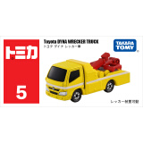 多美（TAKARA TOMY）tomica多美卡合金车仿真小汽车模型儿童玩具运输车 5号丰田拖车救援运输车102373