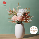 爱已装糖 手捧花仿真花假花插花束塑料花客厅摆件餐桌装饰彩虹蒲公英花束