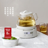 olayks立时 纯钛养生壶 煮茶壶 蒸茶壶 煮茶器喷淋式迷你小型一人母婴级材质防溢烧水壶带滤网