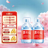 昆仑山矿泉水 饮用天然弱碱性 5L*2瓶 整箱装 高端矿泉水