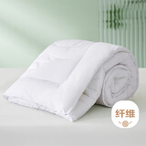 水星家纺被子春秋被秋冬被子被芯抗菌纤维被褥约4.6斤200*230cm白