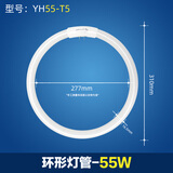 羿丰（LIGHTING）吸顶灯环形圆形三基色光源白光环型荧光节能灯管 T5-55W 外直径31.0cm 白光