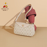 稻草人包包女包25轻奢单肩斜挎包妈咪包40岁50实用生日情人节礼物送妈妈