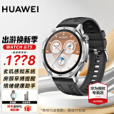 华为（HUAWEI）【咨询享优惠】华为手表watch gt5运动智能玄玑感知两周续航蓝牙通话向日葵定位男女AX智能4pro 46MM砂砾棕【黑色复合编织】