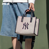 MLB官方 包包女包 情侣托特包休闲斜挎包单肩包轻奢 生日礼物 纽约洋基队ORS06/黑色 F