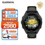 佳明（GARMIN）Forerunner265S户外运动智能手表心率血氧铁三滑雪多频多星极夜黑