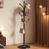 沐含玥衣架落地 衣帽架挂衣架落地卧室挂衣服落地置物架子加粗加厚结实