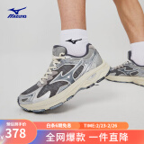 美津浓（MIZUNO）【RACER S】软底轻便运动跑步鞋子男女同款缓震透气休闲慢跑鞋 19/渣渣灰 40.5 (260mm)