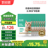 凯锐思豆腐猫砂除味猫沙豆腐砂豆腐渣低粉尘大颗粒结团吸水可冲厕所 【性价比豆腐砂8包】共36.8斤