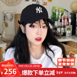 美职棒（MLB）旗舰官网男女帽子虞书欣同款软顶棒球帽秋冬季运动情侣遮阳鸭舌帽 纽约洋基队/黑色/66 均码 F