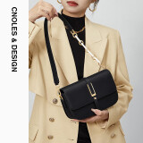 蔻一（Cnoles）斜挎包包女士高端品牌单肩腋下包通勤小方包周年纪念日礼物送女友