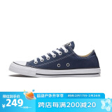 匡威（Converse）All Star 男女鞋经典低帮休闲情侣帆布鞋 102329 海军蓝 37码 