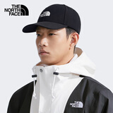 北面（The North Face）鸭舌帽情侣Classic 66棒球帽运动帽户外舒适遮阳25新品|4VSV KY4/黑色 OS/均码/57.8cm
