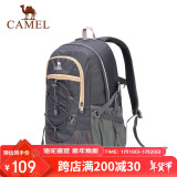 骆驼（CAMEL）户外双肩包男女徒步旅行运动登山包轻便防泼水背包 A1W3FI101