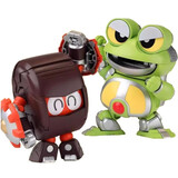 UCGO 橘猫工业 铁甲小宝 拼装模型玩具 10cm 呱呱蛙+丸子龙