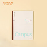 国誉(KOKUYO)学习笔记本子Campus无线装订本软抄本胶装本·英语线 B5/30张1本 WCN-CNB13303
