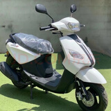 车兰达国四电喷巧格i125cc二手代步原装整车踏板摩托车男女助力燃油机车 白色 没有手续(赠送当地车牌)