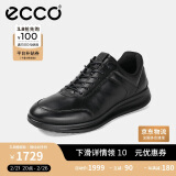 爱步（ECCO）正装鞋 增高牛皮休闲皮鞋男 雅仕男鞋系列207124 黑色40