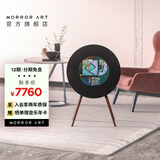 MORRORART 【国家补贴】 R1悬浮歌词唱片音响家用智能蓝牙音箱动态情绪音箱HIFI音质 智能家居生日纪念礼物 唱片歌词音箱-黑色