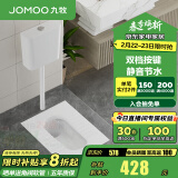 九牧（JOMOO）蹲便器 双档节水水箱抗污蹲便器 防臭劲冲自洁蹲便器套装 静音水箱蹲便套餐