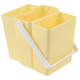 【全网低价】樱花(SAKURA)洗笔器洗笔桶三重洗笔筒 3只装（小号）可拆分组装【日本进口】美术写生